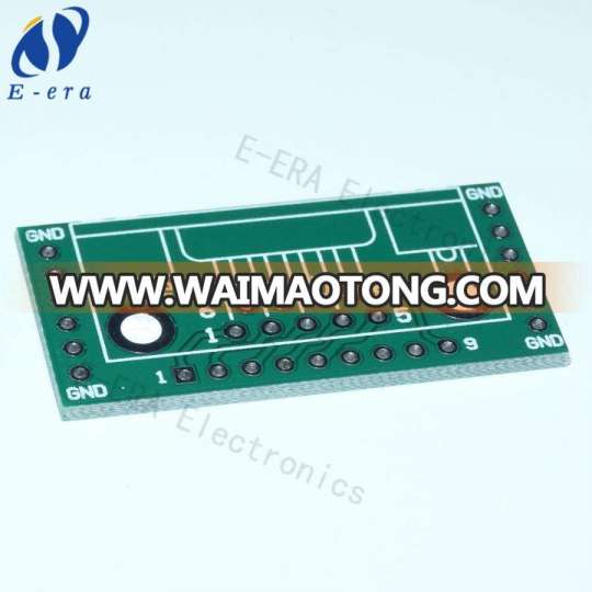 manufacturer of printed circuit board DB9 DIP UART-RS232 PCB converter board DR9